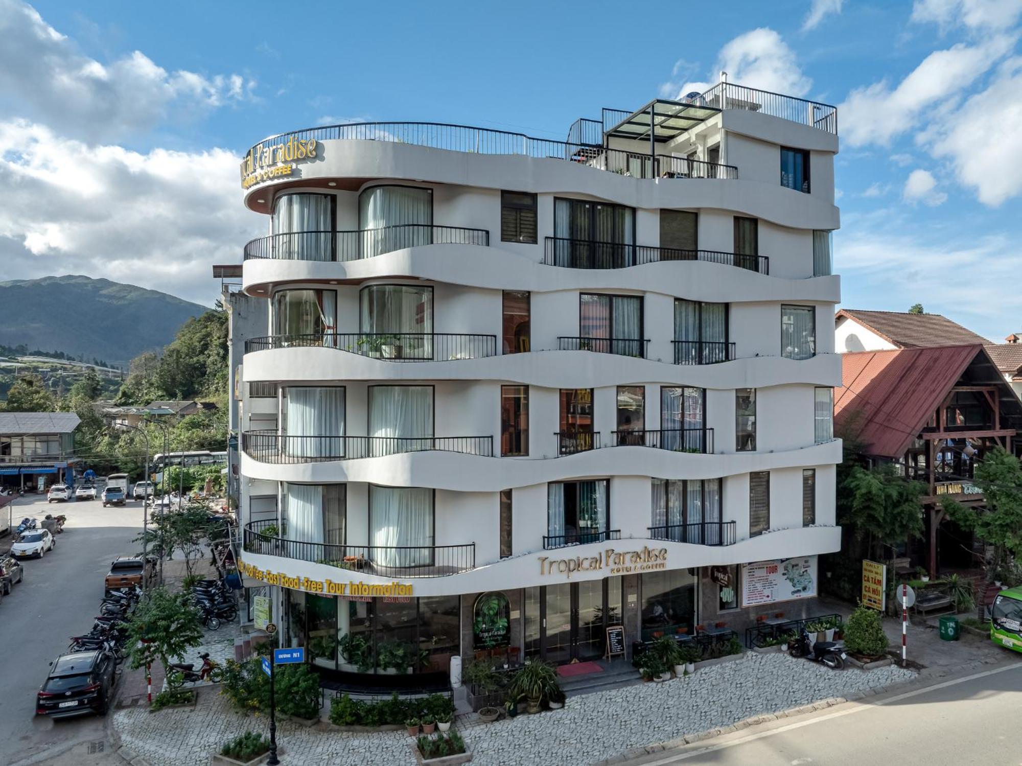 Tropical Paradise Sapa Hotel & Coffee Luaran gambar